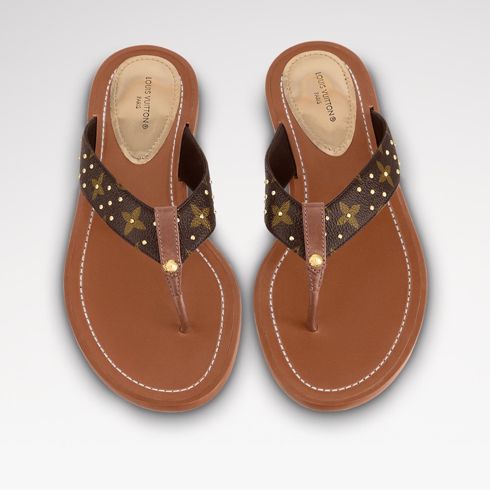 BRAND NEW LOUIS VUITTON sunny flat thing sandal